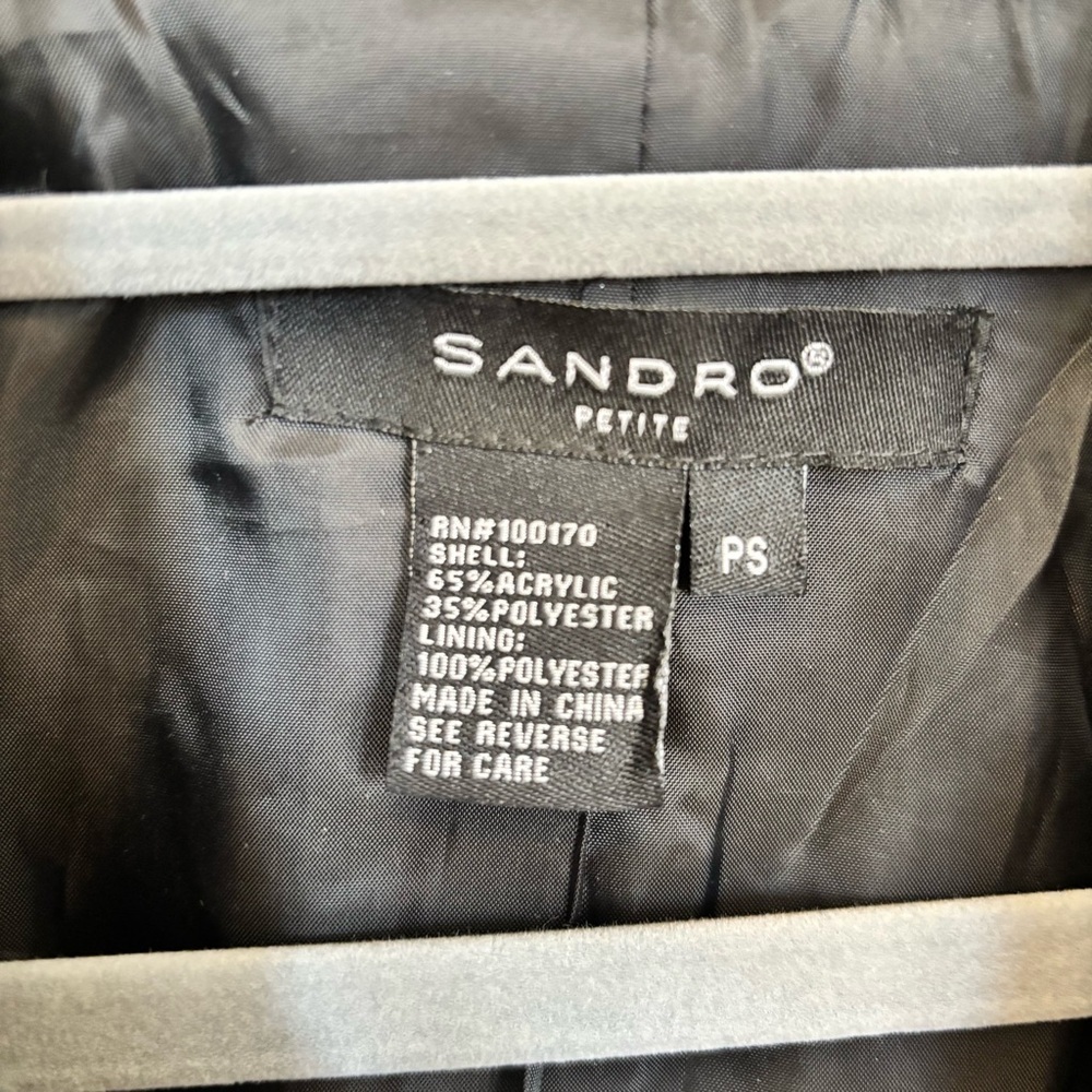 Sandro Boucle Blazer - size SP - Picture 3 of 6